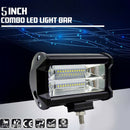 72W LED Work Light Bar Spotlights SUV Car Off-road Light Auxiliary Worklig LSE