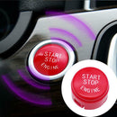 Start Stop Engine Push Button Switch Cover for BMW F01 F02 F10 F11 (Red)