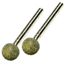 2pcs 18mm Dia. Diamond Grinding Heads Rotary Tool for Grinder Drill, DIY