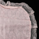 1pc Upright Piano Cover Lace Dust Cover for Piano Parts Accessories Pink