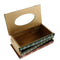 Desktop Wooden Tissue Box Napkin Cube For Home Bedroom Office Toilet