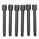 6 Pcs Brass Electric Guitar Tremolo Bridge Saddle Clamp Lock string Screw/S