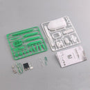 DIY Assembly 6 in 1 Solar Panel Puppies Plane Kit Kid Science Toys Educatio E8U8