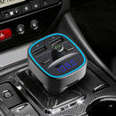 Bluetooth Adapter Car Kit FM Transmitters Audio Receiver Dual USB Port