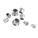 8Pcs Dowel Pins Center Point Set Woodworking Craft Clamp Steel Tools 6/8/10/12mm
