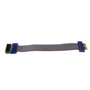 PCI-E 1X Riser Card Extender Ribbon Flexible Cables Adapter Cord