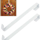 2PCS Metal Wreath Hanger over the Door Hooks Christmas Garland Holders Seas