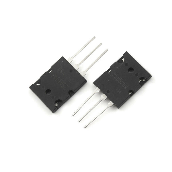 1pairOR 2PCS Transistor TO-3PL 2SA1943-O 2SC5200-O 2SA1943 2SC5200 A1943 C520 Tw
