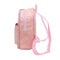 Kraft Paper Backpack Women Waterproof Travel Shoulder Schoolbags (Pink) A
