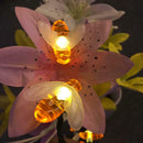 20 Warm White LED Bee Solar Party Fairy String Lights for Patio & Garden O NRI