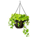 6 Pack Hanging Chain, HEAVY DUTY 50cm Hanging Flower Basket Replacement ChaiB9G1