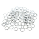 100 Pieces Replacement Skateboard Longboard Speed Washers Truck Axles Hardware