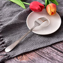 Stainless Steel Dinner Fork Long Handle Table Forks Korean Cutlery High Quali&+
