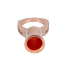 10pcs Heavy Duty Copper Battery Cable Lugs 8AWG 3/8 with Heat Shrink Tubes