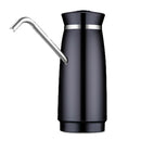 Bottle Water Pump Dispenser Automatic Drinking Black ABS Shell Stainless PHV