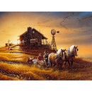 5D DIY Full Drill Diamond Painting Dusk Embroidery Mosaic Craft Kits Decor