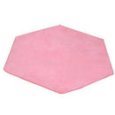 Plush Kids Tent Carpet Rug Play Mat Bedroom Cushion Blanket -Hexagonal Pink