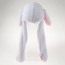 Rabbit Hat Ear Moving Jumping Hat Funny Bunny Plush Hat Cap For Women Girls