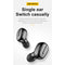 L13 Bluetooth Wireless Earbud w/Charging Case Waterproof TWS Headphone Black