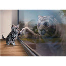 5D DIY Full Drill Diamond Painting Cat Tiger Cross Stitch Embroidery Craft