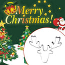 Stainless Steel Cookie Cutter Biscuit Christmas Deer Reindeer Head Mould T8P5