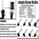 2 x 9006/HB4 HID Xenon Replacement Bulb 2 Bulbs Headlight 35W Lamp Light 30