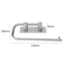 Self Adhesive Stainless Steel Toilet Paper Towel Holder Tissue Roll Hanger