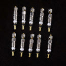 10pcs Presta Valve Cores+ 10pcs Valve Stem Caps w/ Wrench Bicycle Tool Kit