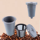 New Reusable Replacement Coffee Filter Set Gray Kitchen For Keurig Machines