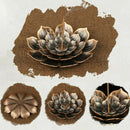 Incense Stick Holder Round Plate Buddhism Insense Ash Catcher Joss Cone InseBSE