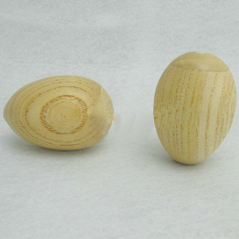 Set of 6 pcs Wooden Percussion Musical Egg Maracas Egg Shakers Musical Inst