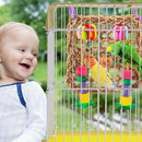 1pcs Bird Toys Hanging Swing Pet Cage Hammock Parakeet Finch Budgie Macaws
