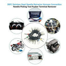 38Pcs Universal Car Wire Terminal Removal Tool Kit Wiring Connector Pin Puller
