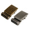 6pcs Mens Ratchet Belt Buckle, Automatic Slide Buckle for Belt Strap 34-36mm