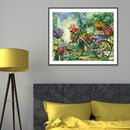 5D DIY Full Drill Diamond Painting Bicycle Cross Stitch Embroidery Mosaic