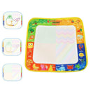 Kids Magic Water Drawing Canvas Coloring Mat with 2 Pens Baby Doodle Painting