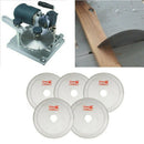 5pcs 4.5''/110mm Rim 0.01'' Super Thin Diamond Lapidary Saw Blade Cutting D â„–[