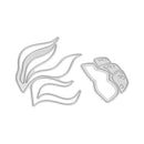 2pcs DIY Ocean Series Cutting Dies Stencil Scrapbook Embossing Craft(MS302)