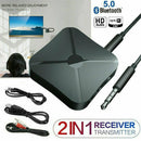 USB Bluetooth 5.0 Transmitter Receiver Audio Adapter AUX 3.5mm TV CAR PC Speaker