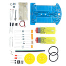 D2-1 DIY Kit Intelligent Tracking Line Car Kit DIY Smart Patrol Automobile P 3C