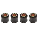 4pcs Motorcycle Shock Absorber Suspension Bushing