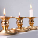 4 Piece Metal Cone Candlestick Scented Candle Cup Restaurant Center Piece 2