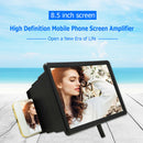 F2 8.5 inch HD Phone Screen Radiation Protection Magnifying Glass (Black) A