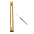 Knitting Loom and Crochet Hook Set Sewing Tools Accessory Wooden Board Knit Z2Y2