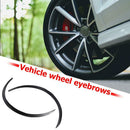2pcs 72cm Rubber Car Fender Flares Arch Wheel Eyebrow Fender Protector