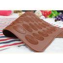 Silicone Macaron Macaroon Baking Mat Cake Decorating Mat - Makes 48 Macaroon