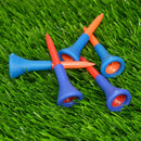 10 Pieces Soft Rubber Cushion Top Golf Tees Golf Accessories Short and Medium