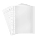 Document Pocket File Holder PP Sheet Protectors Clear File Pouch