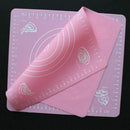 26cm x 29cm Silicone Rolling Mat for Fondant Clay Pastry Icing Dough (Rando F1V2