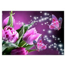 Butterfly Flower 5D Full Drill Diamond Painting Embroidery DIY Cross Stitch